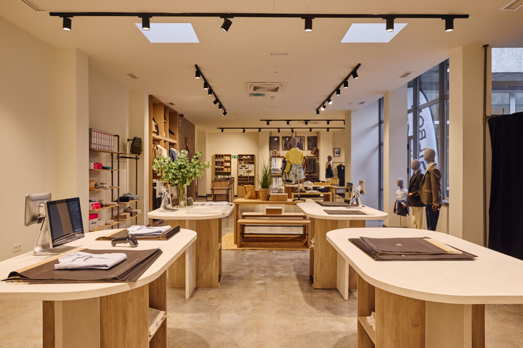 Aula-tienda del Campus Silbon Formación que reproduce un entorno real de retail